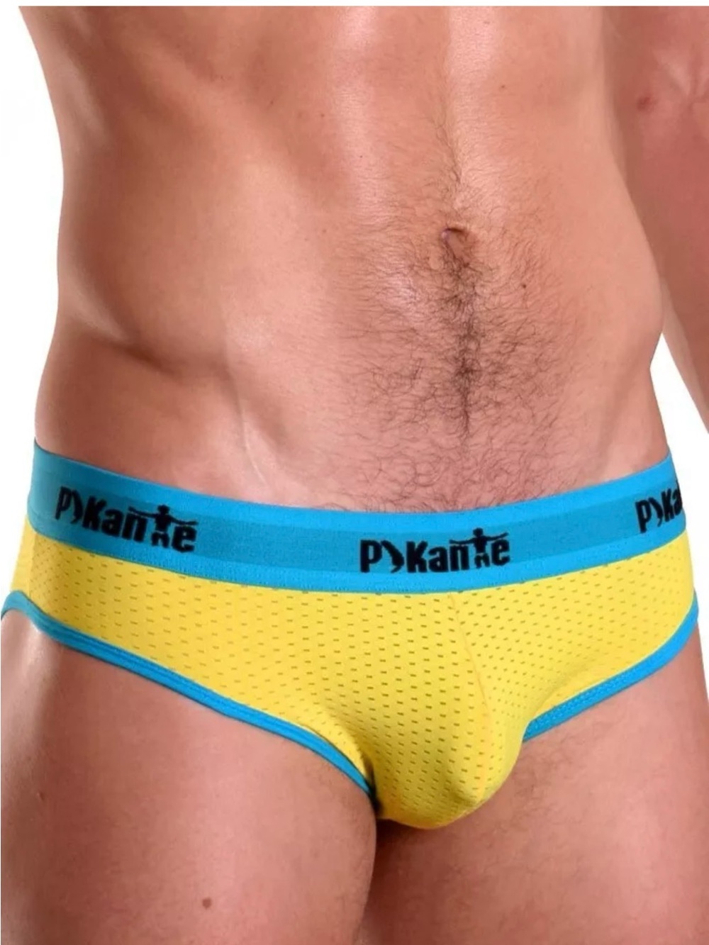 [LG | XL] Pikante Yellow Men's Jock Briefs - Lightweight 9227